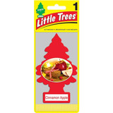 Little Trees U1P10338  Car Air Freshener Cinnamon Apple Scent - Single Tree per Package Image 1