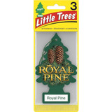 Little Trees U3S32001  Car Air Freshener Royal Pine Scent - 3 Trees per Package Image 1