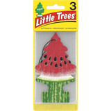 Little Trees U3S32020  Car Air Freshener Watermelon Scent - 3 Trees per Package Image 1