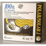 Southwire 01789  100' Polar/Solar Jacketed 10/3 SJEOW Outdoor Extension Cord with Lighted End Image 1