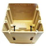 Allied Moulded SB-2  SliderBox 2 Gang Adjustable Outlet Box Image 1