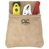 Custom Leathercraft 444X  Single Pocket Suede Tool Pouch Image 1