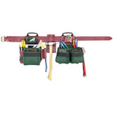 Custom Leathercraft 54531  Tool Belt Framer. Top Of The Line Pro Framers's Ballistic Nylon Combo System Image 1