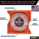 Johnson Level & Tool Manufacturing 750J  Pitch & Slope Locator Image 1 Johnson Level & Tool Manufacturing 750J  Pitch & Slope Locator Image 1