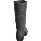 Custom Leathercraft R23010  Over The Sock Black PVC Rain Boot Size 10 Image 1