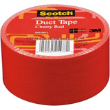 3M 920-RED-C  Scotch 1.88" x 20 Yds Cherry Red Duct Tape Image 1