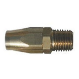 Coilhose Pneumatics PRM0604-DL  Hose End Polyurethane Reusable Rigid, 3/8" ID x 1/4" MPT Image 1