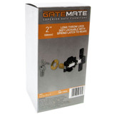 GatePro 1491106  2" Single Cylinder Long Throw Rim Lock Image 1