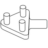 Dude Tools MDH3  Mini Dude Hickey Rebar Bender 18" Handle Image 1