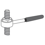 Dude Tools NBW34  Nut Buster Wrench 1-1/8" Box Wrench with Comfort Grip (for 3/4" bolt or stud) Image 1