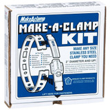 Breeze 4002  Make-A-Clamp Kit with 50' of 1/2" Wide Stainless Steel Banding  Image 1