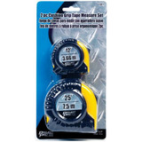 Performance Tool 1941  2 Piece Cushion Grip Tape Measure Set - 12' and 25' Image 1