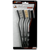 Performance Tool W1148  3 Piece Miniature Wire Brush Set Image 1
