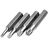 Performance Tool W1395  4 Piece Metric 12 Point Triple Square 1/2" Hex Bit Set (6mm to 12mm) Image 1