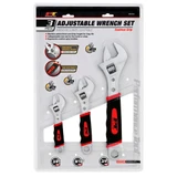 Performance Tool W30703  3 Piece Adjustable Wrench Set Image 1