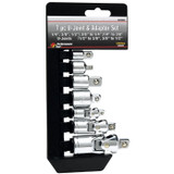 Performance Tool W30935  7 Piece Socket Adapters & Universal Joint Set Image 1