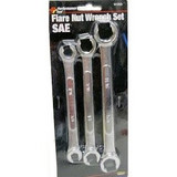 Performance Tool W350  3 Piece SAE Flare Nut Wrench Set (3/8" to 11/16") Image 1