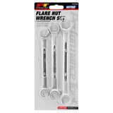 Performance Tool W350M  3 Piece MM Flare Nut Wrench Set Image 1