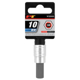 Performance Tool W38900  3/8" Drive 10mm Hex Bit Socket Image 1
