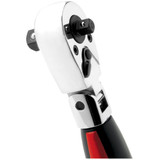 Performance Tool W9116  1/4" and 3/8" Dual Drive Round Flex Head Ratchet Image 1