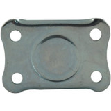 Titan Casters 4037355  Rigid Caster 3" Dyna Tread Wheel Image 1