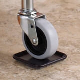 SoftTouch 4291995N  Caster Cup 2-1/2" Square Carpet Base - 4 Pack Image 1