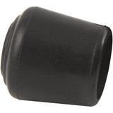 SoftTouch 4440495N  3/4" Black Rubber Leg Tips Image 1
