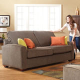 Super Sliders 4713395K  Reusable Felt Furniture Movers for Hardwood Floors 5" - 4 Pack Image 1