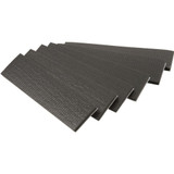 SoftTouch 4739495N  Self-Stick Non-Slip Surface Grip Pads 1" x 4" - 6 Pack Image 1