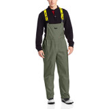 Viking Wear  3305P Men's Green Journeyman 420D Rain Bibs with Detachable Bib - Large Image 1