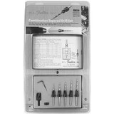 W.L. Fuller 10390006C  No. 6 Countersink / Taper Drill Bit Set for #5 to #9 Screws Image 1