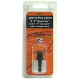W.L. Fuller QP4  1/4" Tapered Plug Cutter with 1/4" Quick Change Hex Shank Image 1