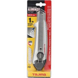 Tajima AC-701S  Silver Rock Hard Alumiist Utility Knife with Dial Lock Snap-Blade and 3 Rock Hard Blades Image 1