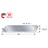 Tajima CB65C  Blades 1" Snap-Off Rock Hard 10-Blade Dispenser Image 1