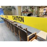 Swanson BT100CAU2  3" x 1000' CAUTION 2 mil Yellow/Black Barricade Tape Image 1 Swanson BT100CAU2  3" x 1000' CAUTION 2 mil Yellow/Black Barricade Tape Image 1