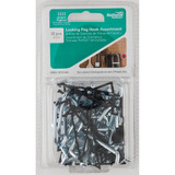 National N112-060  Locking Peg Hook 48 Piece Assortment - Zinc Plated (V2394) Image 1