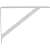 National  N260-596  16" Super Strength Shelf Bracket - White (111BC) Image 1