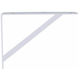 National N260-604  20" Super Strength Shelf Bracket - White (111BC) Image 1