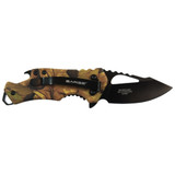 Sarge SK-502CAMO  Camo Fuse Pocket Knife with Bottle Opener 2.375" Blade Image 1