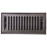 Sierra Grates CTP410-BRZ  4" x 10" Metallic Bronze Contemporary Floor Register Image 1