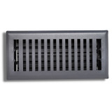 Sierra Grates CTP414-GRY  4" x 14" Granite Grey Contemporary Floor Register Image 1