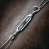 Richelieu 2023XB  7/32" x 6-3/8" Hook-Eye Turnbuckle Zinc Finish - 1 per Package Image 1 Richelieu 2023XB  7/32" x 6-3/8" Hook-Eye Turnbuckle Zinc Finish - 1 per Package Image 1