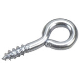 Richelieu 2402XR  1/16" x 3/4" Screw Eye with Zinc Finish - 10 per Package Image 0 Richelieu 2402XR  1/16" x 3/4" Screw Eye with Zinc Finish - 10 per Package Image 0