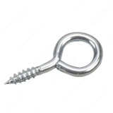 Richelieu 2504XR  3/32" x 1" Screw Eye with Zinc Finish - 14 per Package Image 0