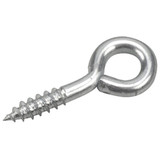 Richelieu 257XR  3/32" x 1" Screw Eye with Zinc Finish - 8 per Package Image 0