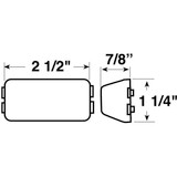 Peterson V153KA  Piranha  LED Clearance/Side Marker Light Kit   Amber Image 1