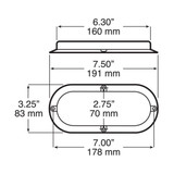 Peterson V423XR 4 LED Stop/Tail/Turn Light Surface Mount Red Image 1