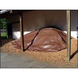 Dry Top 14060 Medium Duty Tarp, 40x60 Feet, Brown/Green Image 1
