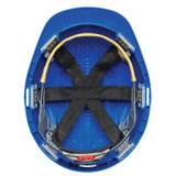 JSP 280-EV6151-10  Evolution Deluxe - Standard Brim Hard Hat With 6 Point Polyester Suspension And Wheel Ratchet Adjustment - White Image 1