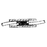 Pico 2001A  22-16 AWG(Red)  Nylon Insulated Electrical Wiring Parallel Connector 1000 Per Package Image 1